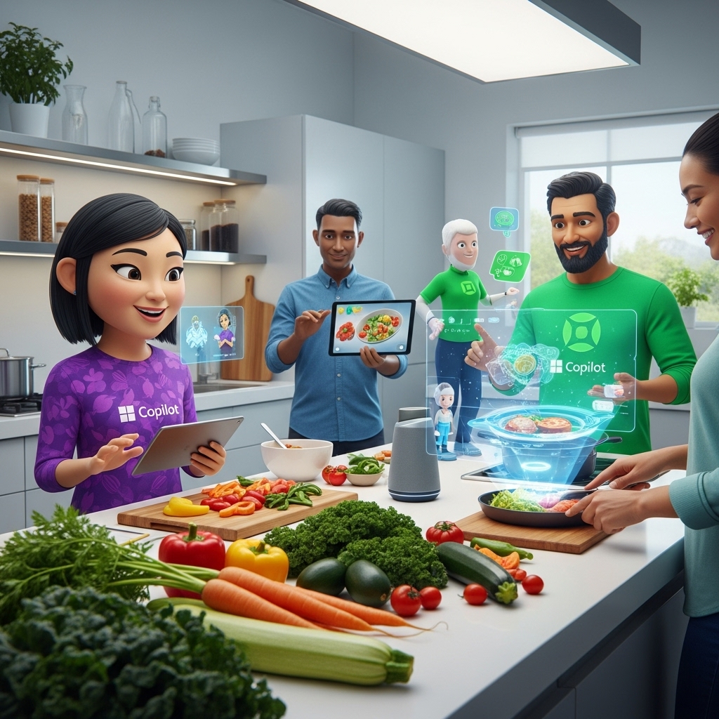 Agents helping with my daily menu
